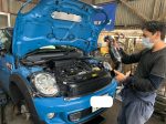 BMW MINI R56クーパーS オイル漏れ修理