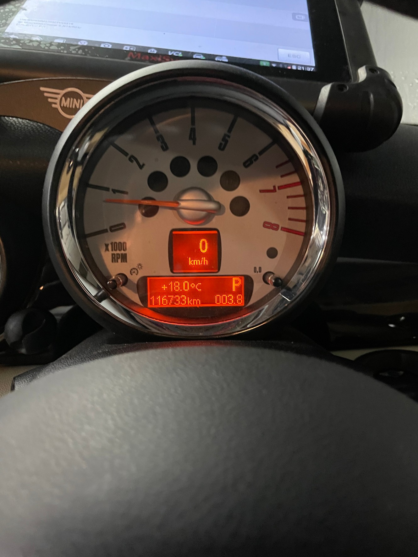 BMW MINI R クラブマン エアバック警告灯 ガレージカメイ練馬